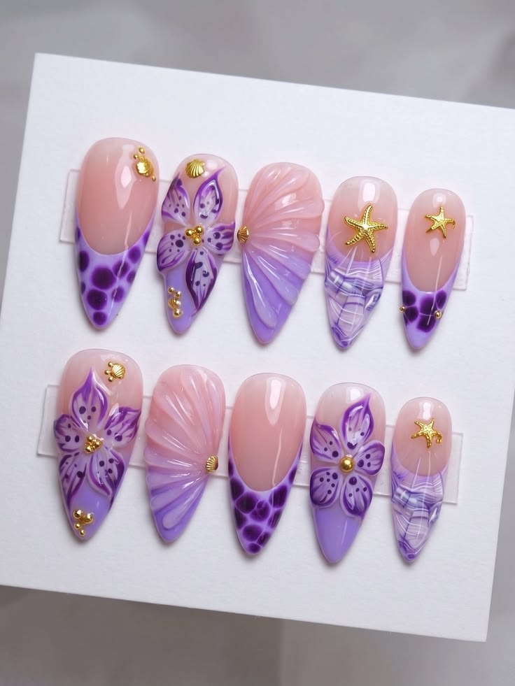 Nail Art M💜
